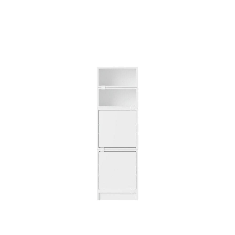 Stacked Storage System / Office Storage (Conf. 4) - Kontor White