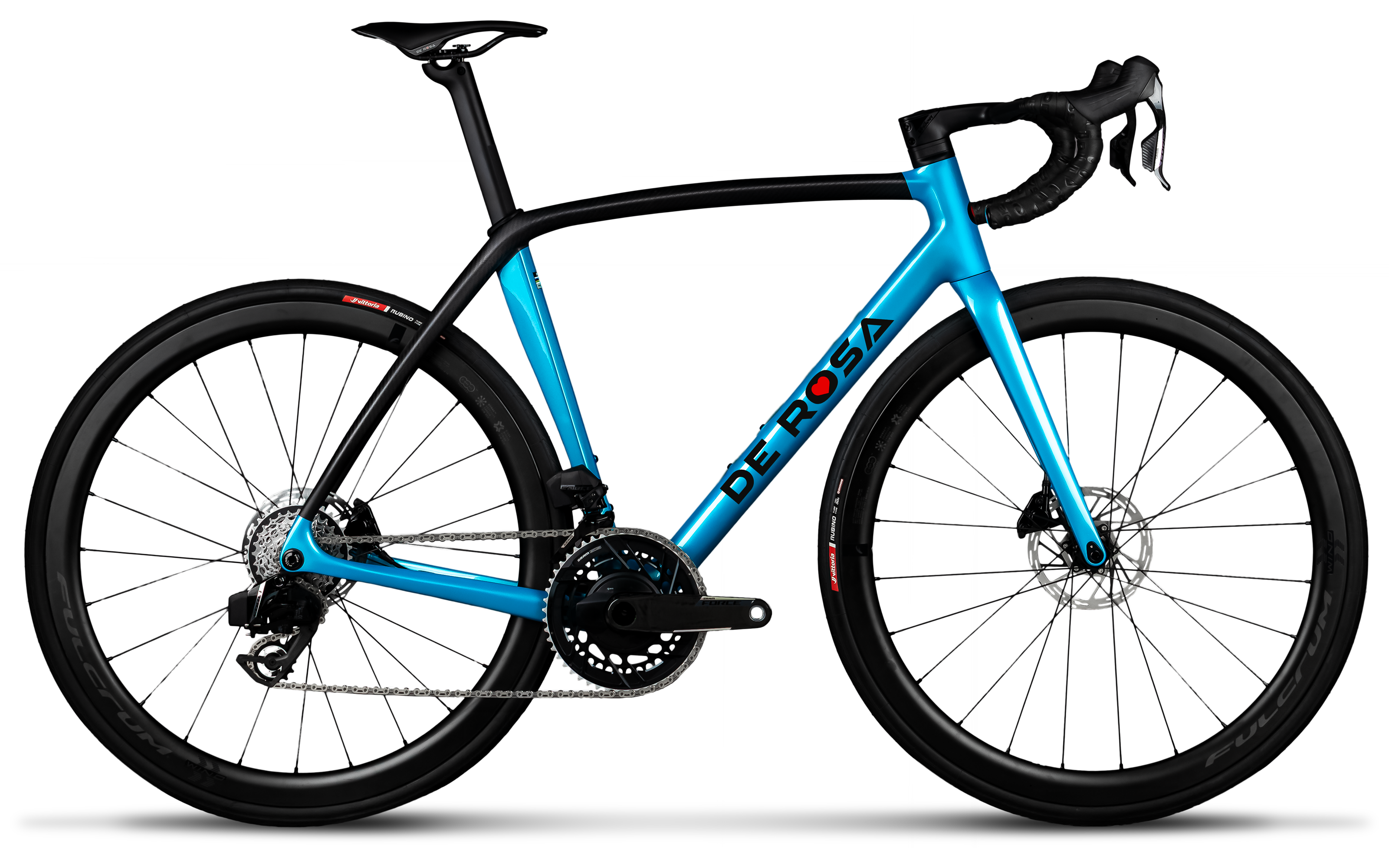 De Rosa New Idol | SRAM Force AXS Powermeter | Fulcrum Soniq 42 Carbon - Nuvola / M