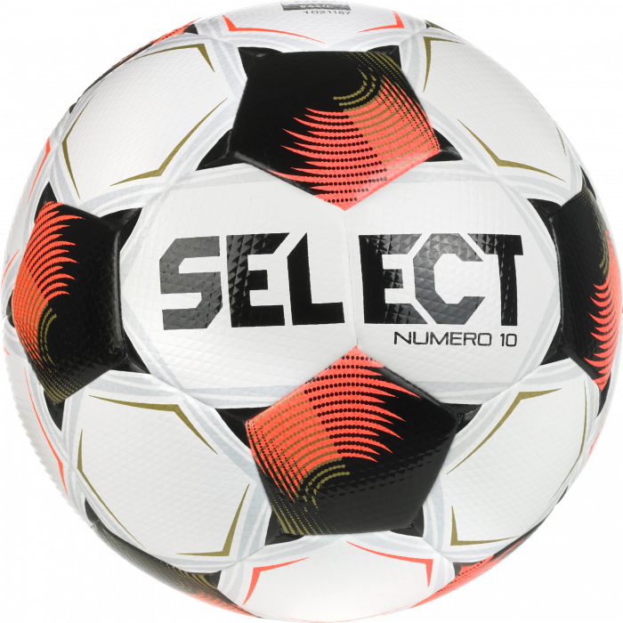 Select Numero 10 Fodbold V26 - Hvid & Rød - Str. 5
