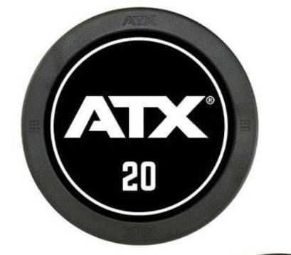 ATX® PRO-Style hantelpaket (Logo på svart botten) 5-40 kg