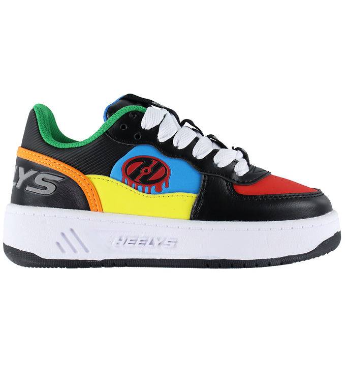 Heelys Rullesko - Rezerve Low - Sort/Rød/Cyan/Gul - Heelys - 34 - Sko