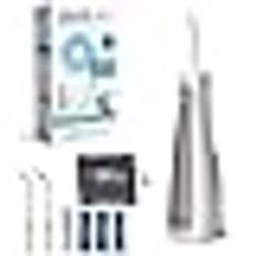 Waterpik Cordless Freedom Mundusch, Portabel Och Vattentät Water Flosser, Batteridriven, Avlägsnar Plack, Perfekt För Resan, Mindre Badrum Eller I Duschen, Vit (WF-03EU010)