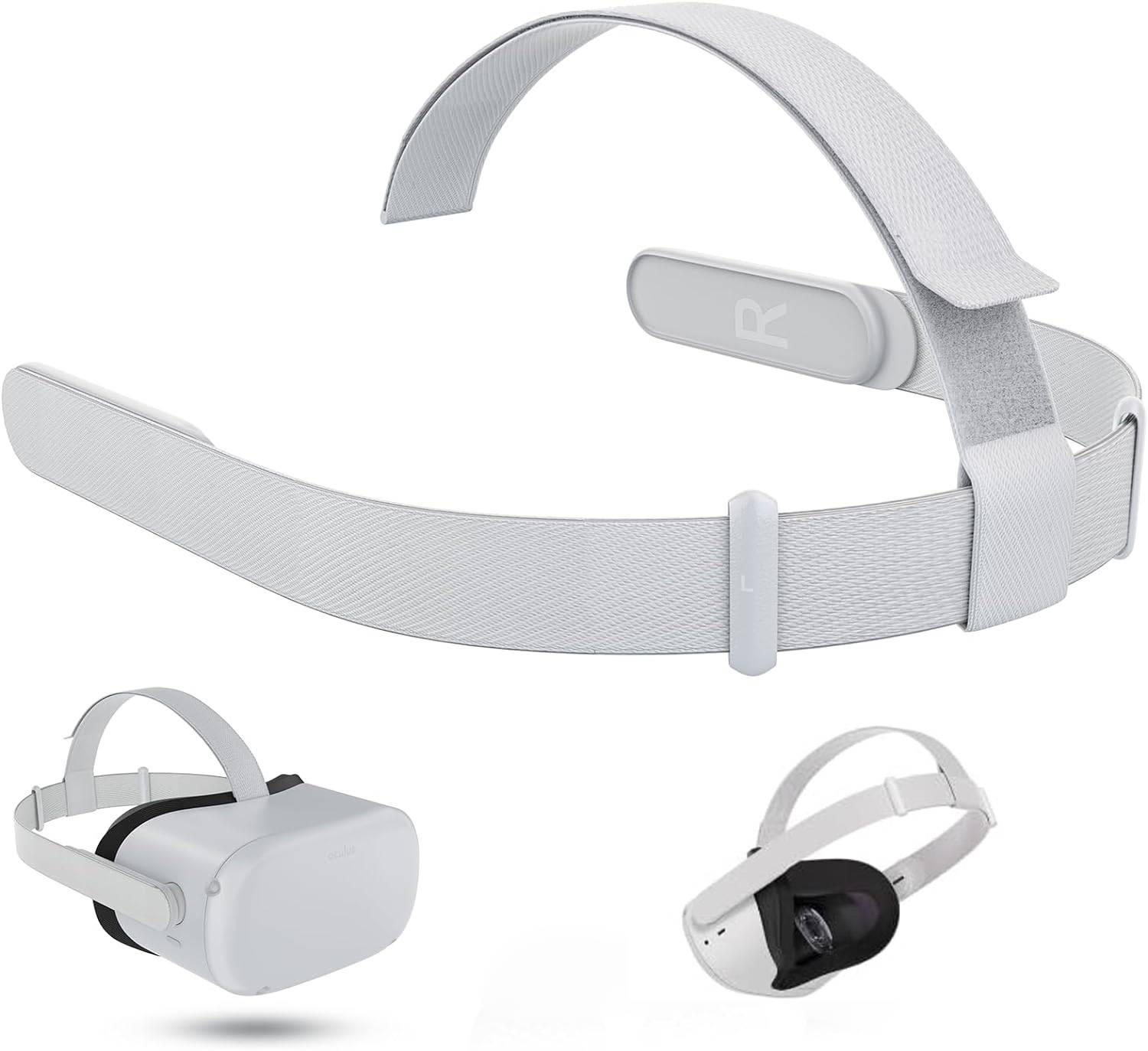 Head Strap for Oculus Quest 2 Headset, Replacement Head Strap Compatible with Meta Quest 2 Headstrap& Oculus Quest 2