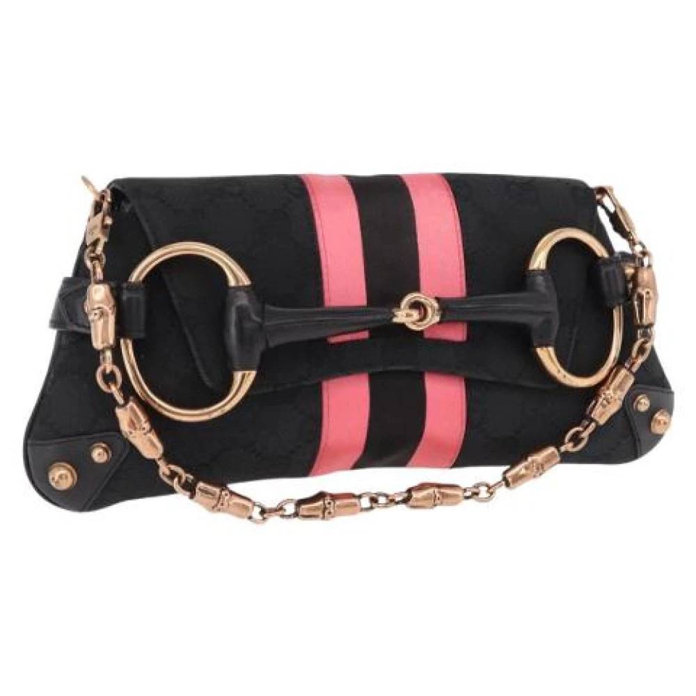 Gucci Vintage - Pre-owned Vintage GG Canvas Handväska Vintage - Dam - ONE Size - Läder