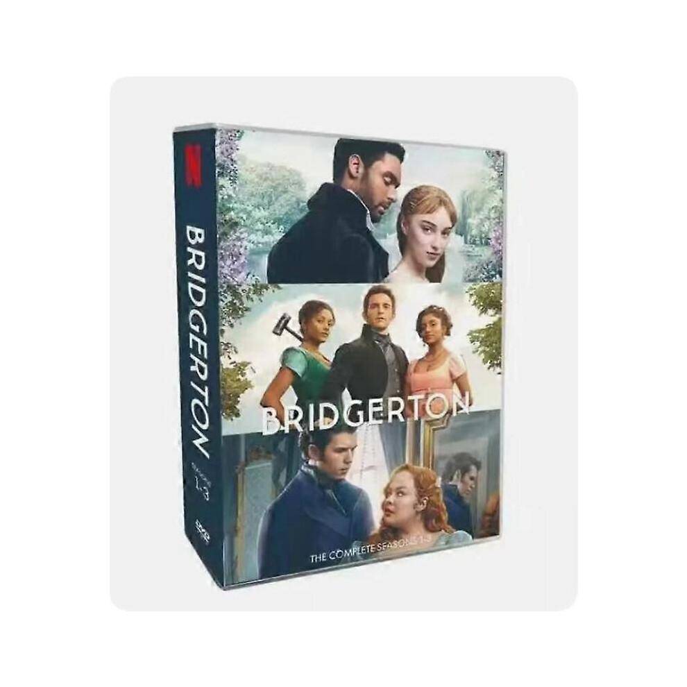Bridgerton Säsong 1-3 DVD TV-serie 9-skivors Ny Box