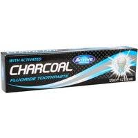 Beauty Formulas Active Charcoal Fluoride Toothpaste 125 ml