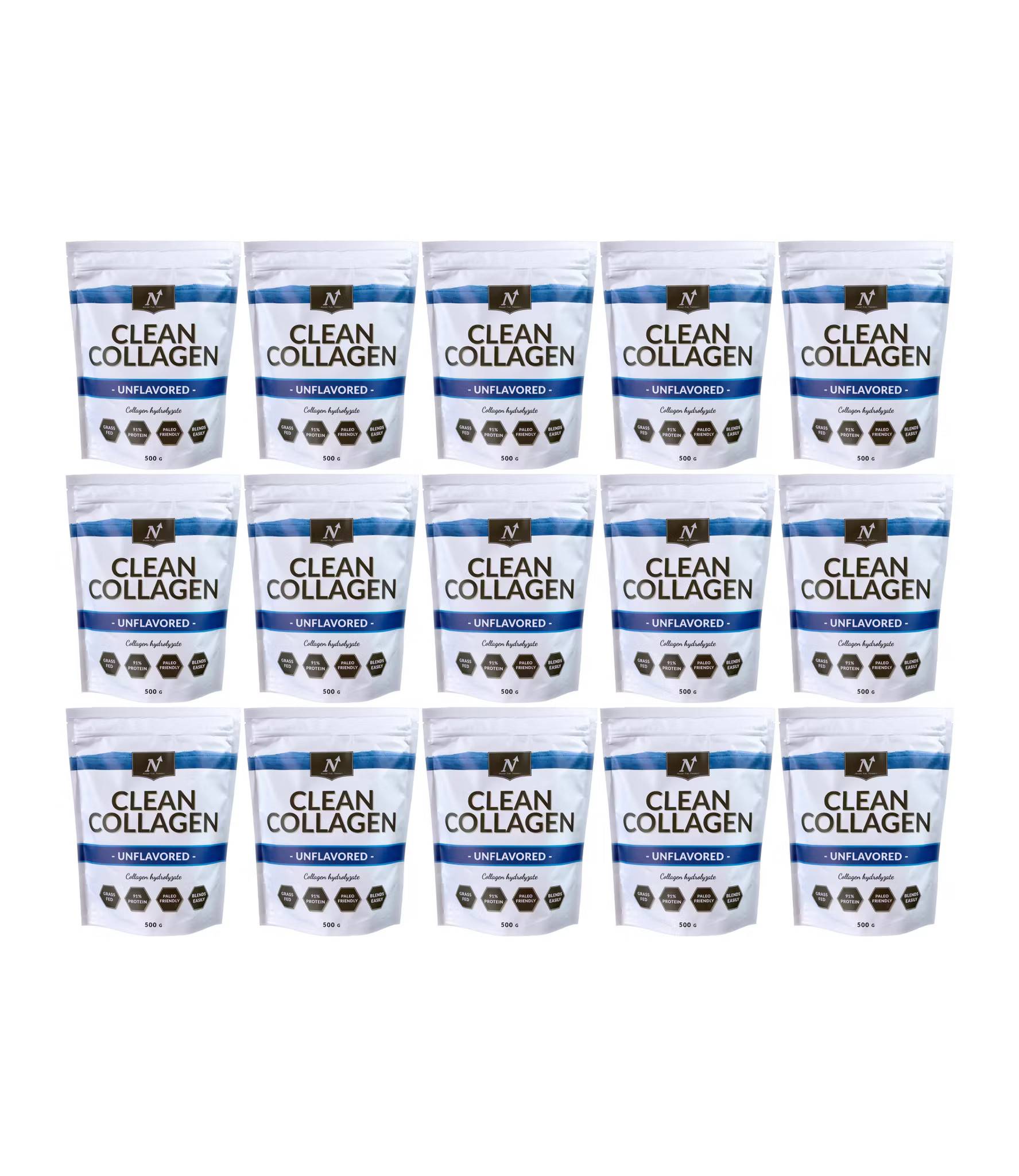 15 x Nyttoteket Clean Collagen, 500g