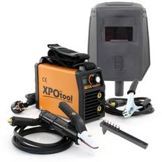 Elektrodesvejser MMA / IGBT Kit Transportabel - XPOtool 220-240V (20-120A) - M/ Tilbehør - Hurtig levering