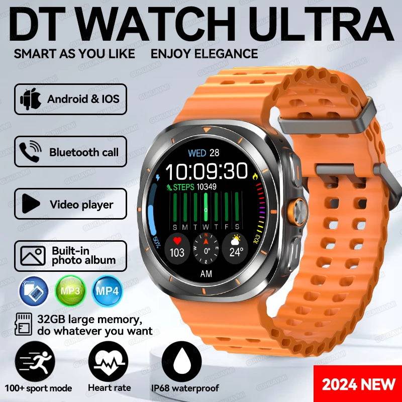 Galaxy Watch 7 Ultra Smart Bracelet - Orange / Galaxy 32GB Watch 7 (Galaxy 32GB Watch 7)
