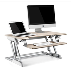 WERGON - Winston - Justerbar Ergonomisk hæve/sænke møbel til bord/arbejdsplads - Lys bøg