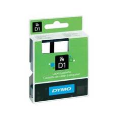 PRÆGETAPE DYMO D1 TAPE 9 MM.X7M SORT/HVID SO720680 40913