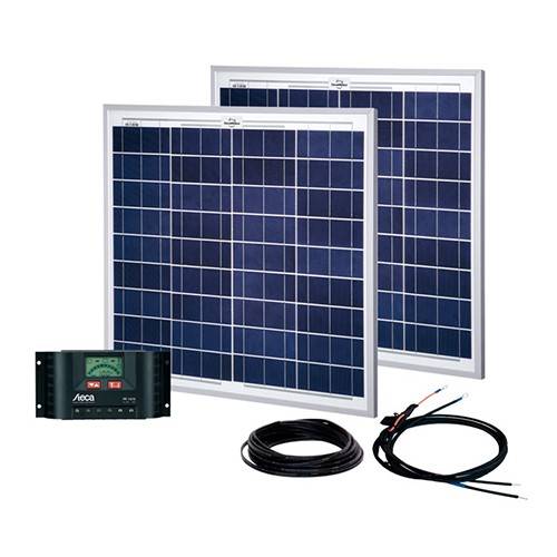 Solcelleanlæg, kit Solar Up Two 100W/12V, uden batteri