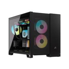 Corsair 2500D AIRFLOW - Mid tower - micro ATX - Seitenteil mit Fenster (gehärtetes Glas)