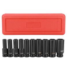 1/2 tum Hex Socket Set, Deep Impact Socket Set, högkvalitativt krom Vanadium stål, professionellt tillverkat