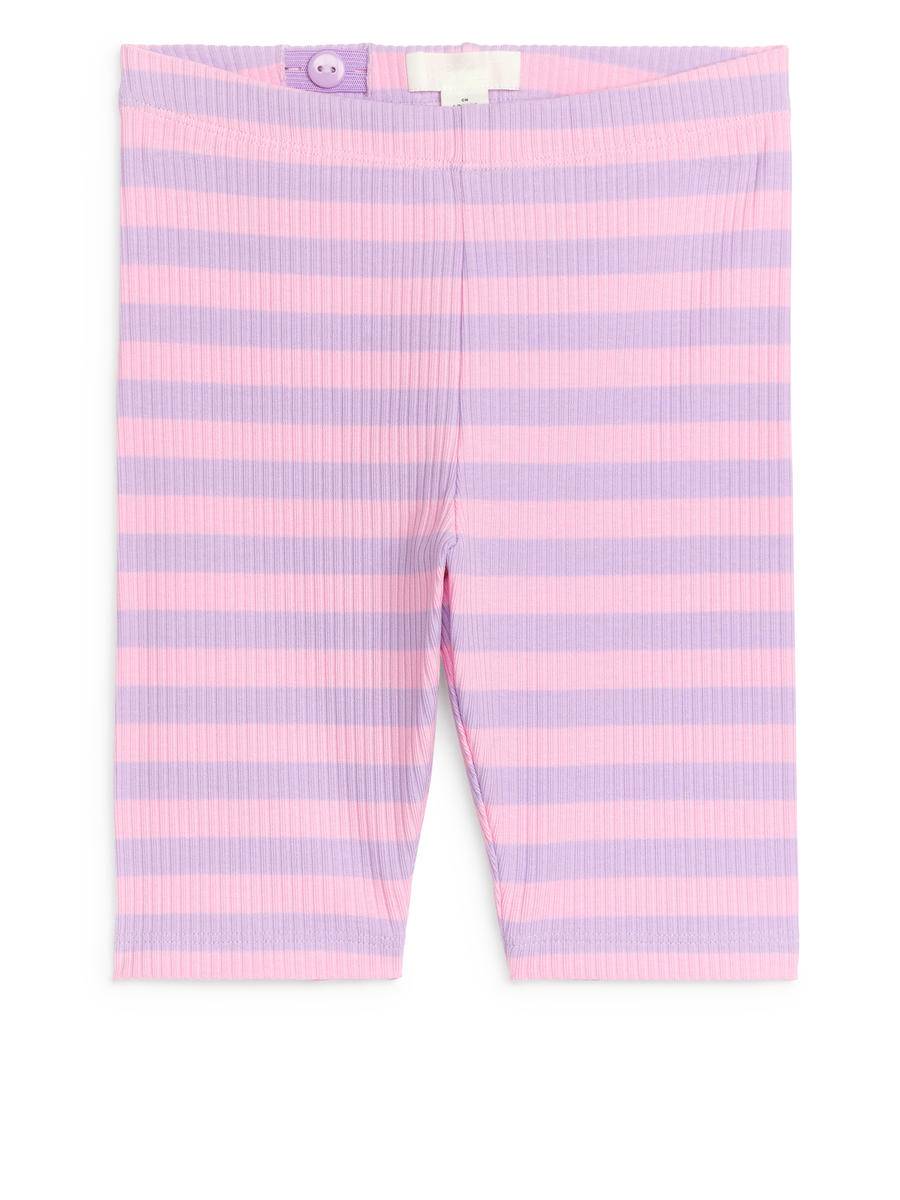 ARKET Ribbed Bicycle Shorts -Multi, 110/116