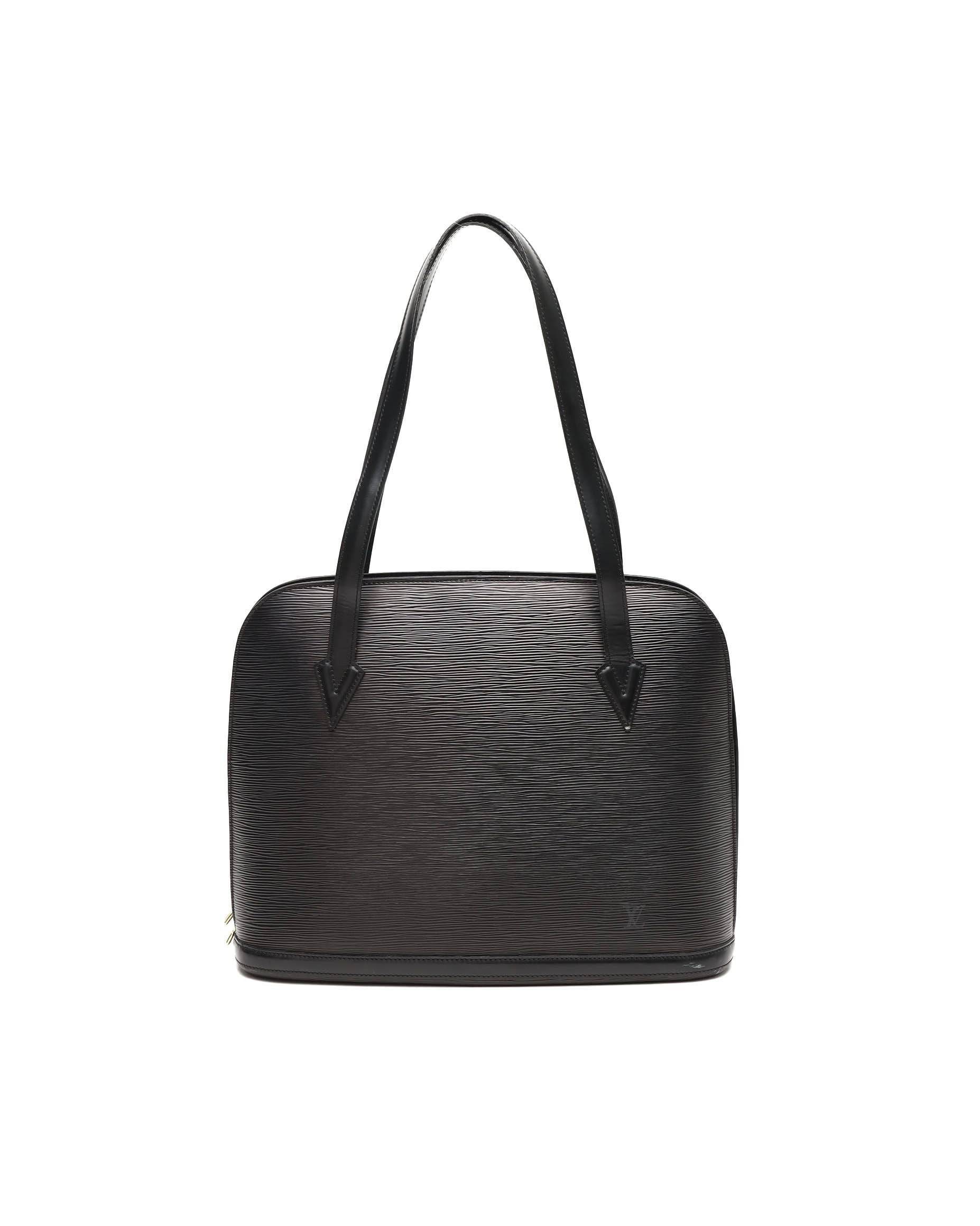 Louis Vuitton Epi Lussac Tote Bag - Black - One Size