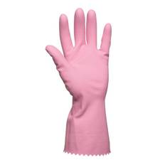 DPL Latexhandske Nova 45 str 9 indvendig velourisering pink