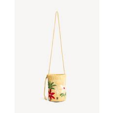 Leandras silke bucket bag - Light Camel - ONE SIZE
