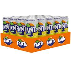 20 X Fanta Lemon Zero 330 Ml