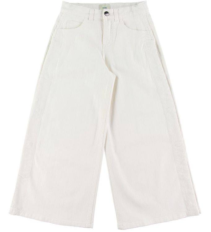 Fendi Jeans - 3/4 - Vit - Fendi - 12 år (152) - Jeans