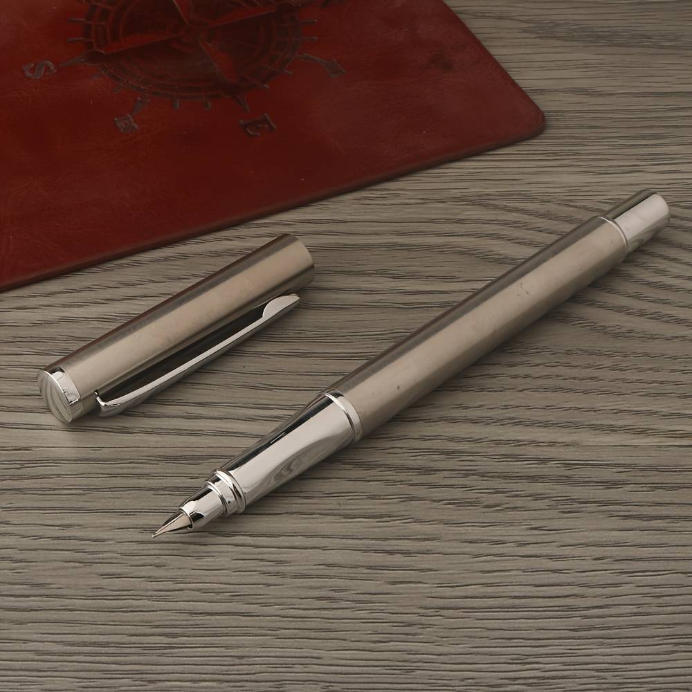 1pc Stainless Steel Pen 0.38mm/0.7mm/1.0mm Calligraphy Bent Nib Signature Art Font Gift Affordable