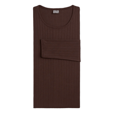 Nørgaard Paa Strøget bluse - 101 Solid Colour brown