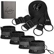 DaniChou® Sängbindor Sex Set *2023-Design-Fixering på möbelbas* Sexleksaker, Sängbindor för kvinna/man, BDSMS Sängbindor BDSMS Leksaker, Bondage Set Bondage Set