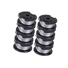 Vuzmode 8-pack trimmerspolebyte, for Bosch, Art 23 26 SL 4mX1,65mm trimmerreservdelar Gräsklipparspole