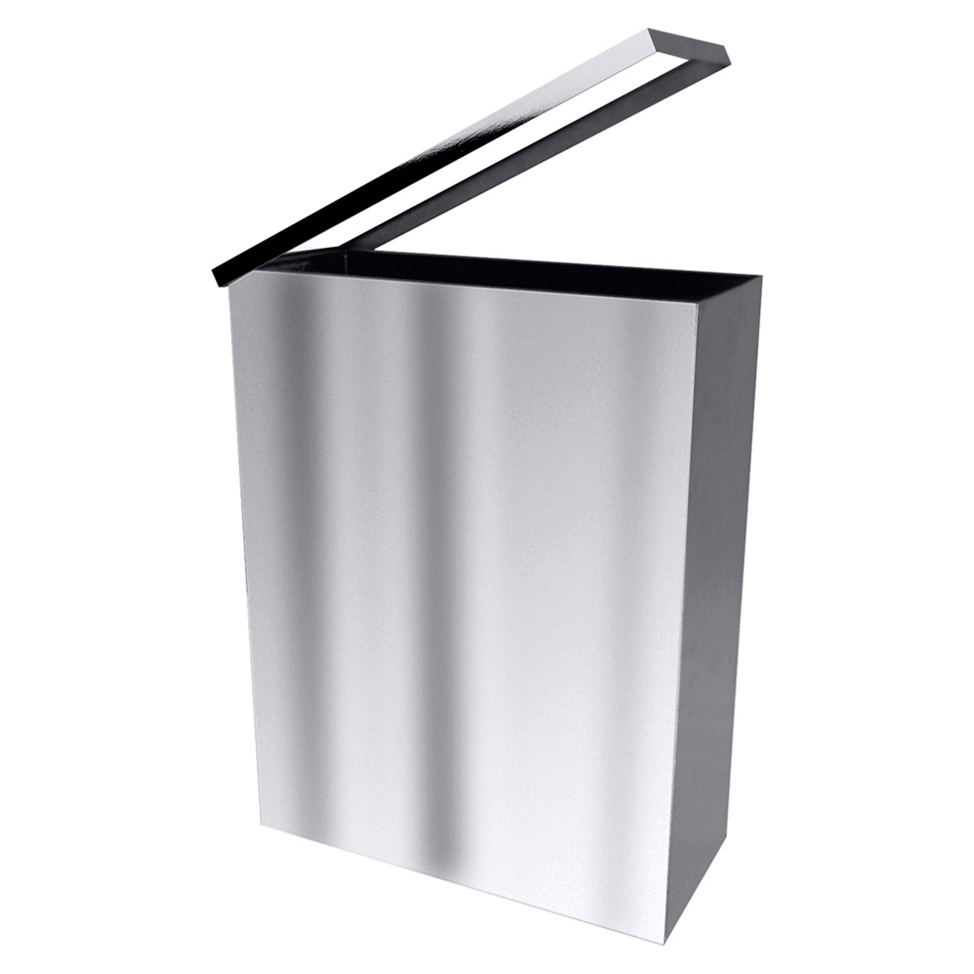Papperskorg 25 L Krom Matt