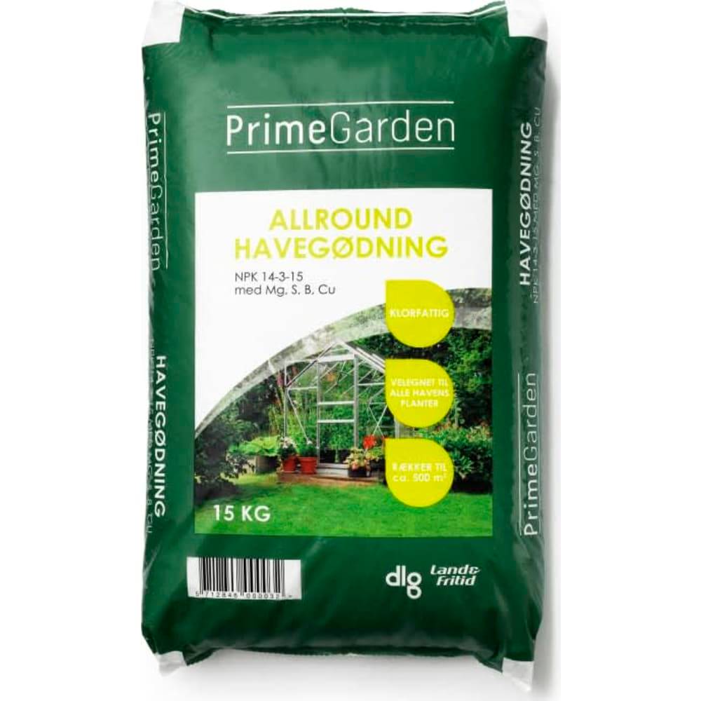 Havegødning, NPK 14-3-15 15 kg