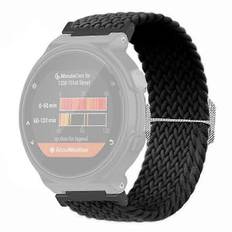 Kompatibel med Garmin Forerunner 220 / 230 / 235 / 735XT / 620 / 630 Urrem Elastisk Flettet Nylonbånd