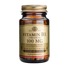 Vitamin B1 (Thiamin), 15 g, 100 vegetabiliska kapslar