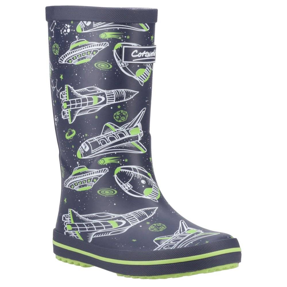 Cotswold Charlbury Junior Wellingtons Colour: Rocket, Size: Junior 1