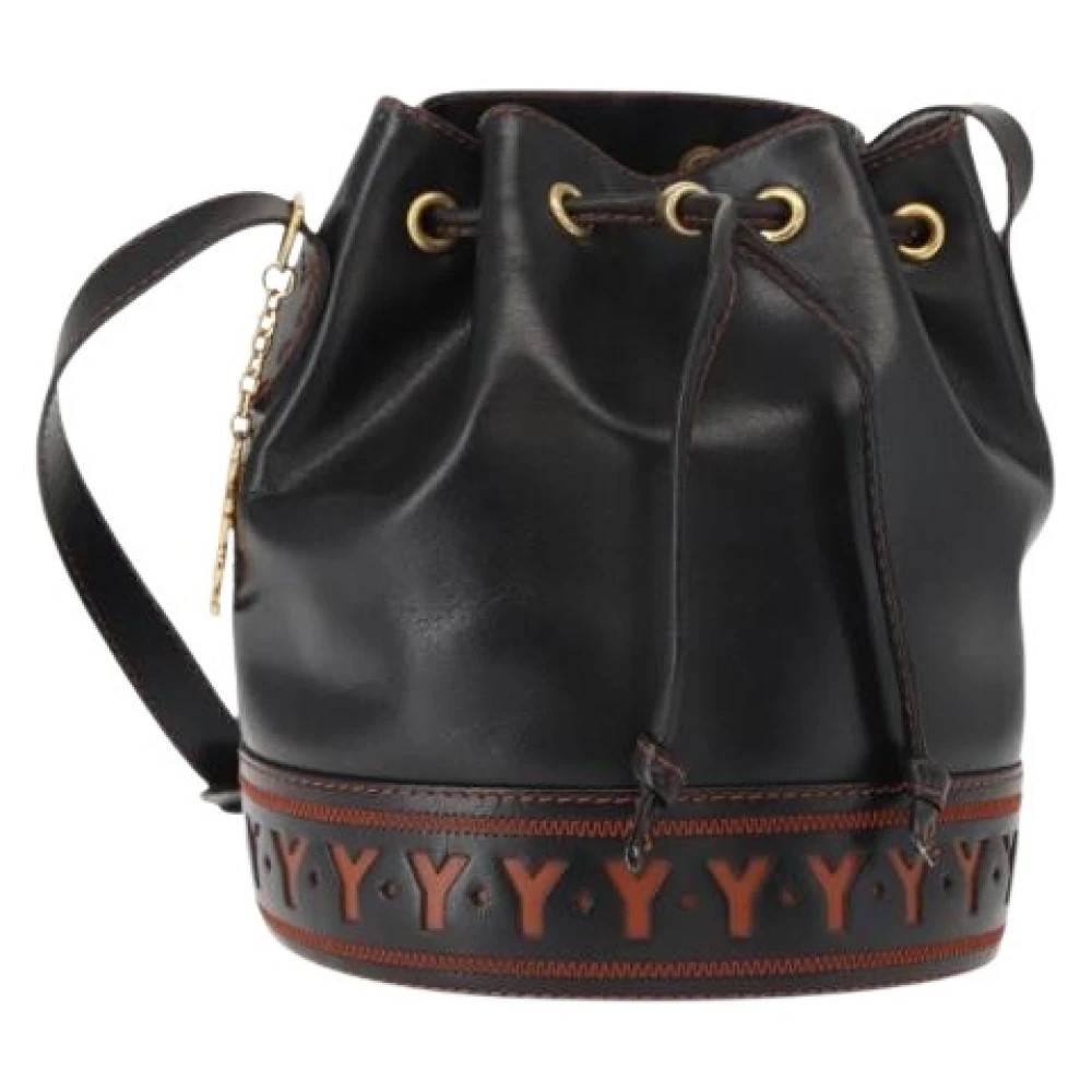 Saint Laurent Vintage - Pre-owned Vintage Bucket Shoulder Bag Vintage - Dam - ONE Size - Läder