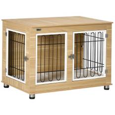 Hundebur med vaskbar pude 90 x 58 x 65 cm