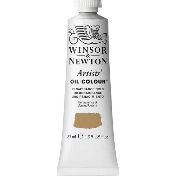 Winsor & Newton Artists' oljefärg 37 ml Renaissance Gold 573 - Guld