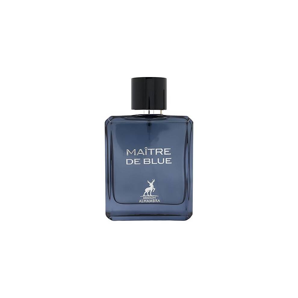 Maison Alhambra Maitre De Blue Eau De Parfum Spray til m?nd 3,4 Ounce