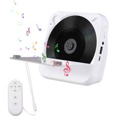 CD Player with Remote Control BT Portable Desktop CD Player for Home LED Screen Display Built-in vit