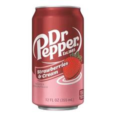 Dr. Pepper Strawberries & Cream – 355mL