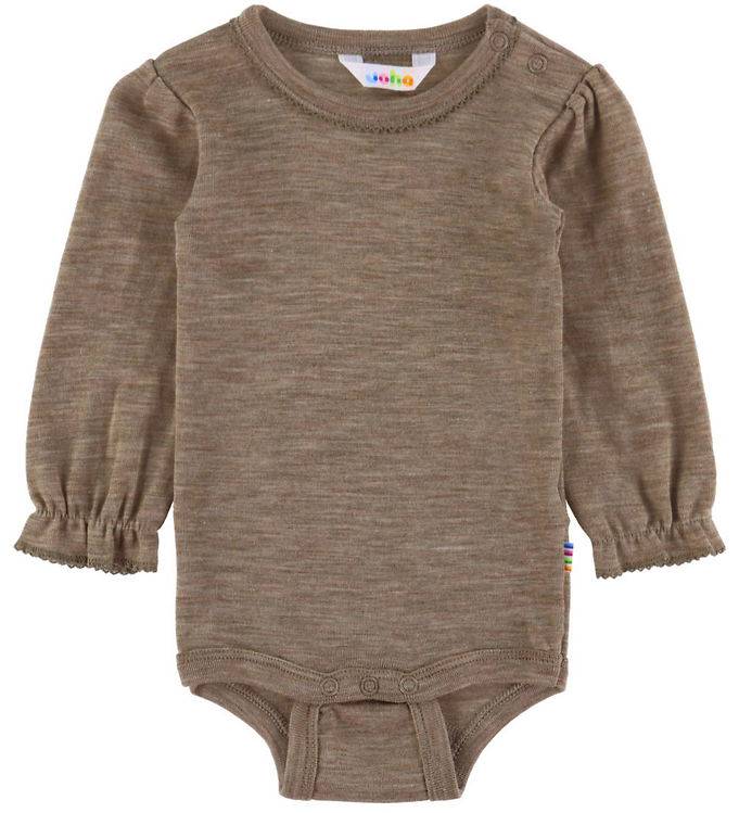 Joha Body l/ä - Ull/Silke - Brun - Joha - 50 - Body L/Ä