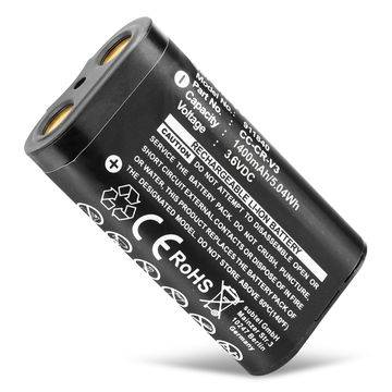 Batteri till Pentax K100D, Pentax Optio 33L, Pentax K110D, *istDL, Pentax Optio S60, 330GS CR-V3 (1400mAh, 3.6V) från CELLONIC
