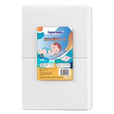 HOPE BABY Diaper Changing 45 x 100 Diaper Changing Large Absorbent Convenient to Easy to Clean White Sheet, Disposable, 60cm, Pieces, Sheet, Size, vit