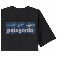 Patagonia Boardshort Logo Pocket Responsibili T-shirt Herrer størrelse XS farve sort