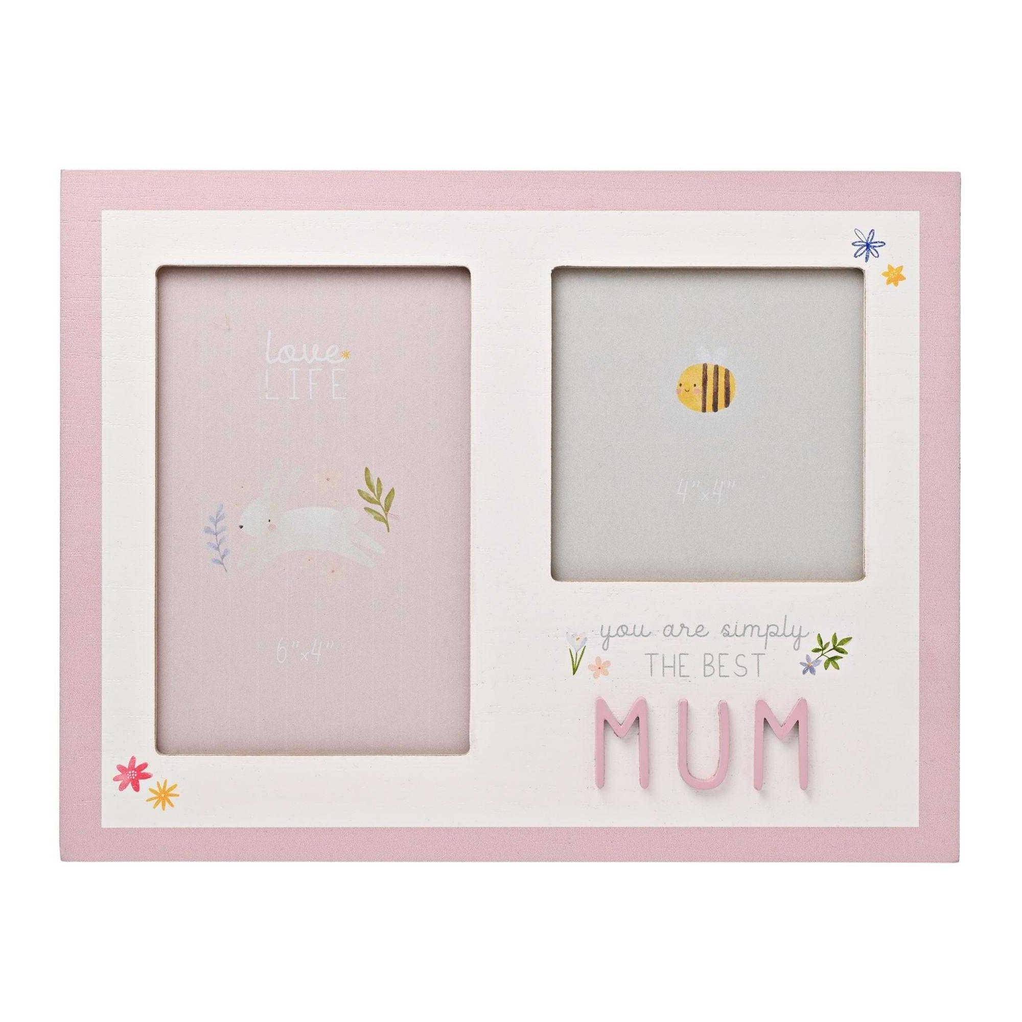 Celebrations Love Life Mum Multiple Photo Frame 200mm x