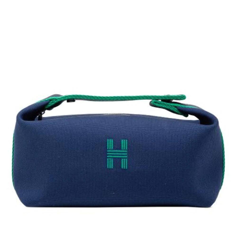Hermès Vintage Pre-owned Bride-A-Brac Lær Håndtaske - Vintage - Dame - Blå - ONE SIZE -