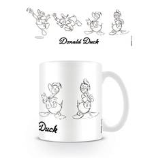 Donald Duck Sketch Mugg