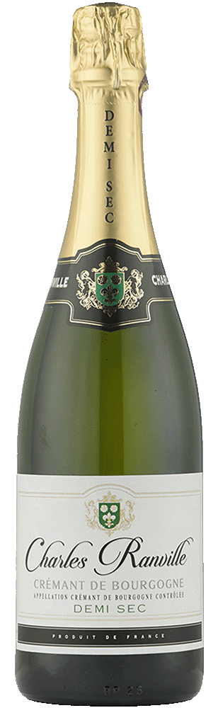 Charles Ranville Crémant de Bourgogne Demi Sec.