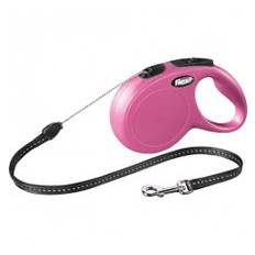 FLEXI New Classic Snor Line 8 m. M Pink