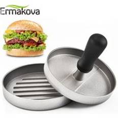 Ermakova non-stick hamburgerpress hamburgerbiffmaskin nötköttsgrill köttform biffmaskin pressform köksredskapstillbehör