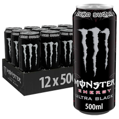 Monster Energy Ultra Black 12st x 500ml